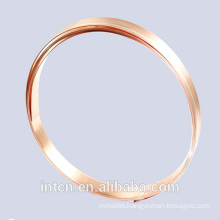 Silver inlaid copper strips contact materials